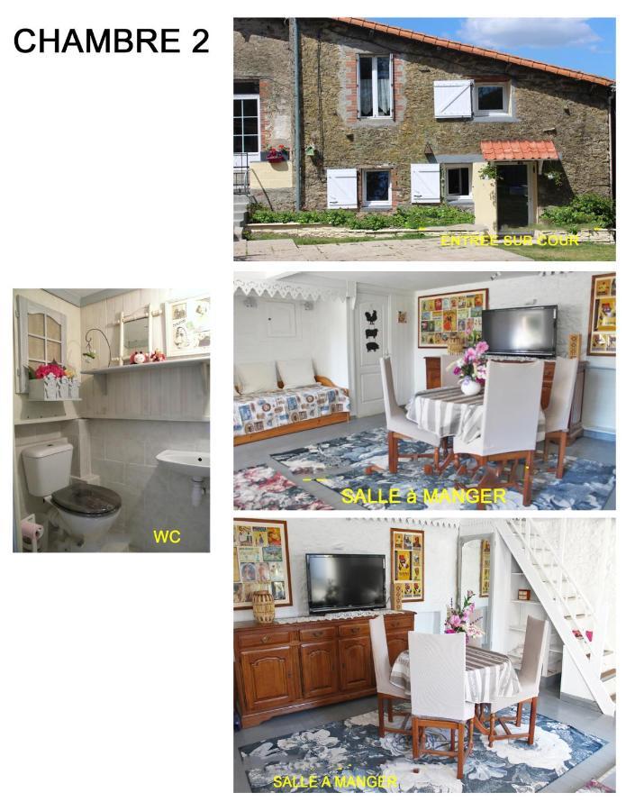 Bed and Breakfast Chez Martine Et Bernard Saint-Vincent-Sterlanges Zewnętrze zdjęcie